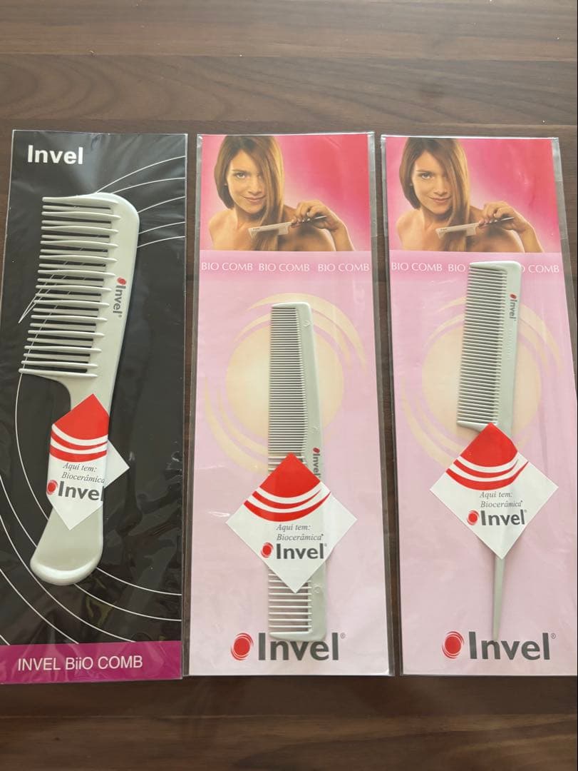 インヴェルInve ヘアブラシ3本セット 値下げ中