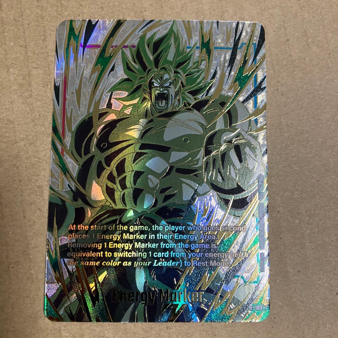 ドラゴンボール超 英語版 エナジーマーカー E-103 ブロリー - メルカリ