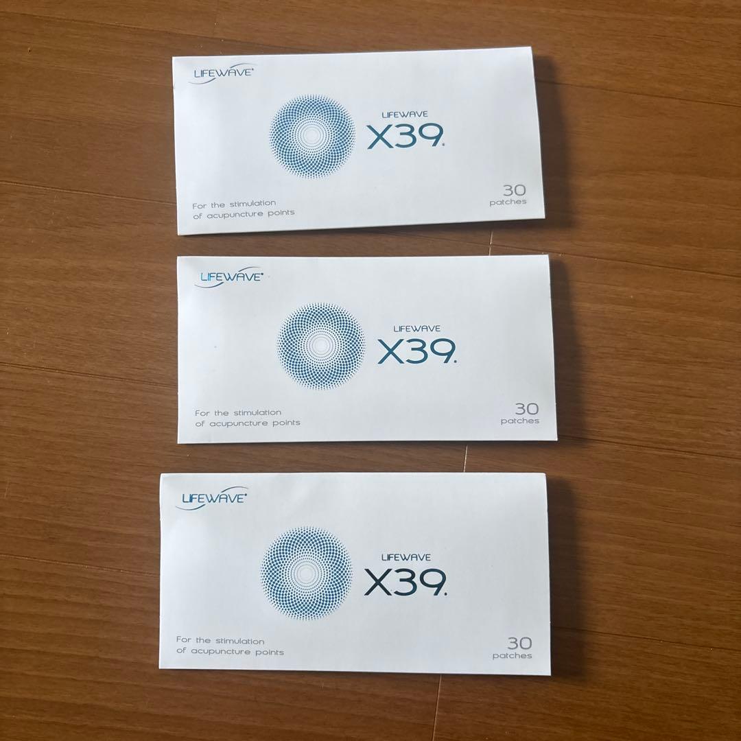 LIFEWAVE ライフウェーブx39 パッチ30枚入 3セット