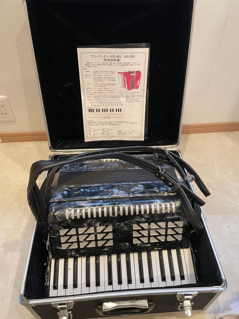 キョーリツ　アコーディオン　ACD-500 ハードケース付き　32鍵盤 キョーリツ アコーディオン ACD-500 ハードケース付き 32鍵盤