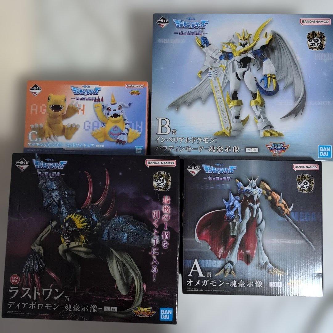 デジモン 一番くじ A賞 B賞 C賞 ラストワン賞 フィギュア コンプ
