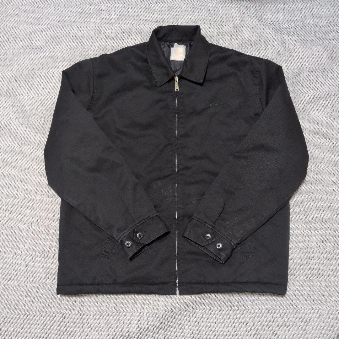 え*つ様 Carhartt ワークジャケット 中綿 ジップアップ 　L/BLAC