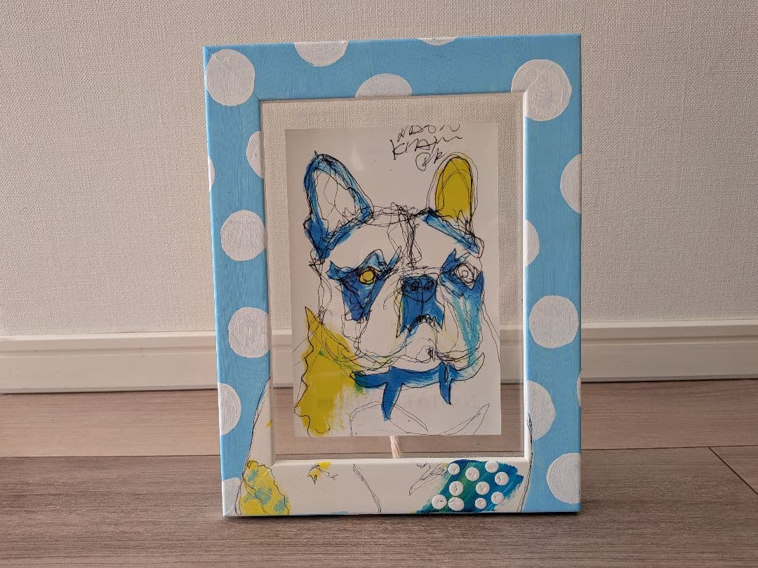 美品 Kitamuranaoto 北村直登 フレブル アートフレーム付