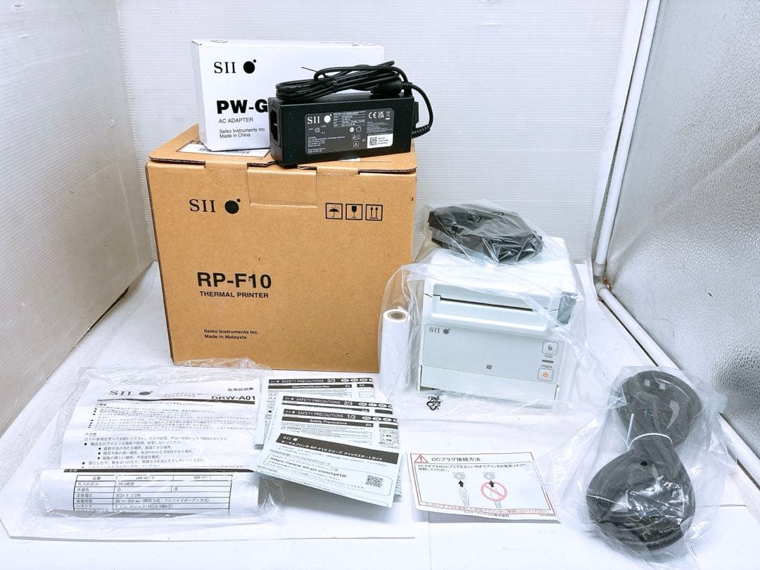 l*y様 SII サーマルプリンター レシートプリンター ホワイト 付属品付 P 楽天市場】サーマルレシートプリンター 高速印刷 300mm/s チケット