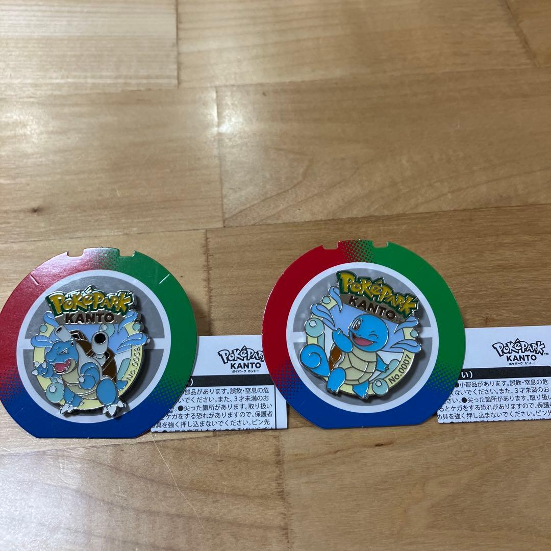 ポケパークカントー ピンズ　２個セット⑨