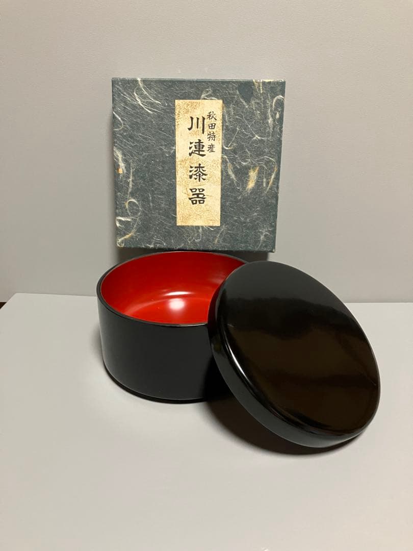 秋田特産　川連漆器　5客セット