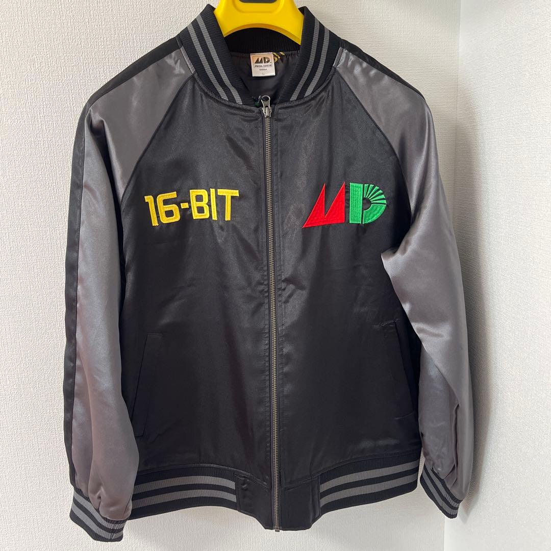 【新品・タグ付き】MEGA DRIVE　スカジャン Lサイズ 未使用品】メガドライブ スカジャン SEGA Lサイズ - メルカリ