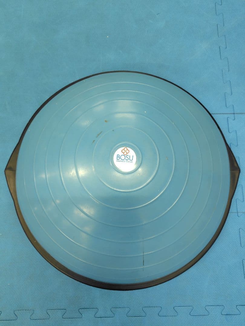 BOSU バランストレーナー ブルー 箱付き 中古 体幹トレーニング