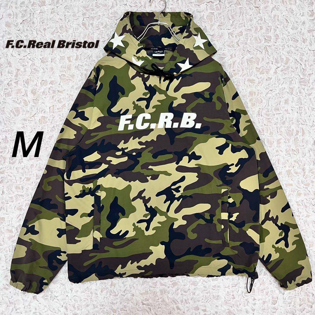 『完売品』　エフシーレアルブリストル　パーカー　ナイロン　カモ柄　スター　【M】