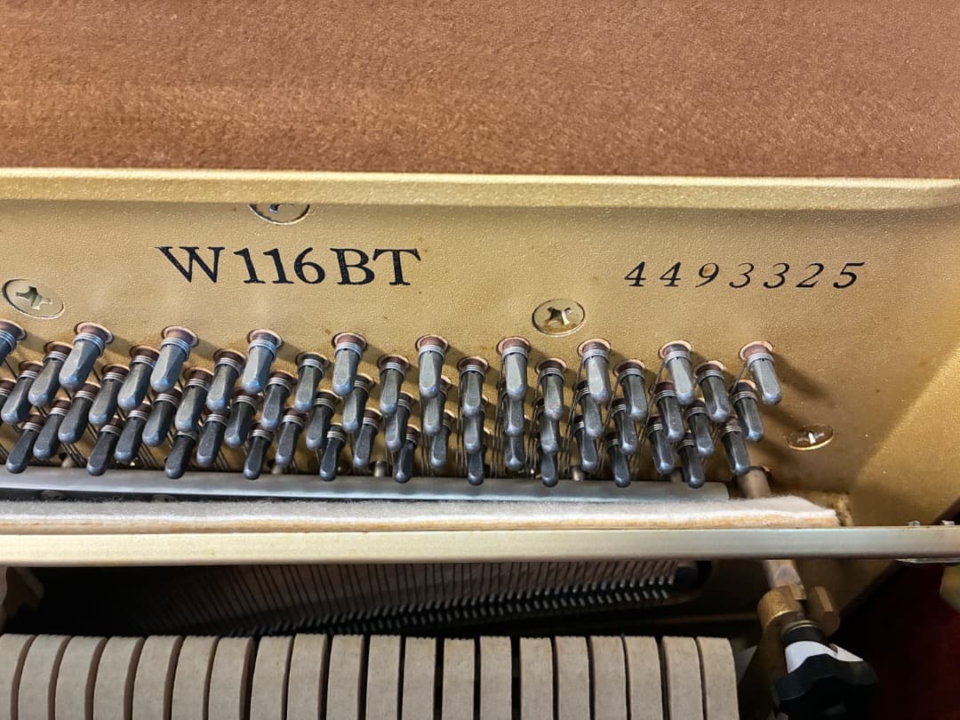 YAMAHA W116BT アップライトピアノ - メルカリ