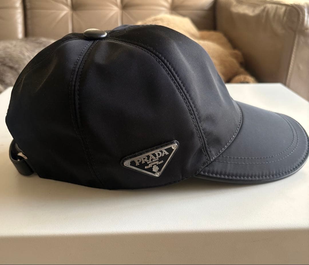 専用♡PRADA ブラック ナイロン キャップ M