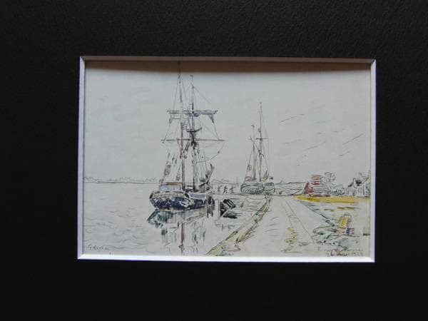 ポール・シニャック、RIVIERE DE VANNES、海外版超希少レゾネより