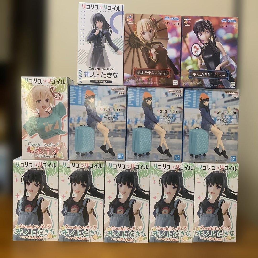 リコリス・リコイル　フィギュア12体セット Amazon.co.jp: アニプレックス リコリス リコイル 錦木千里 1:12
