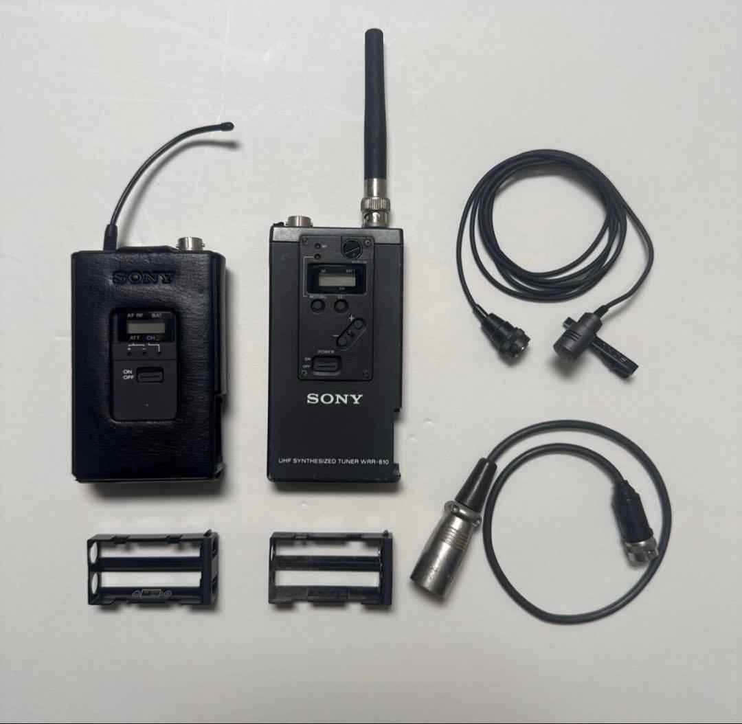 配信機器・PA機器・レコーディング機器 SONY UHF SYNTHESIZED TUNER WRR-810