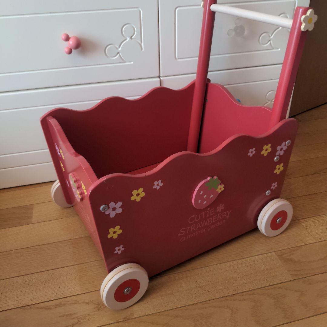 レア　cutie strawberry mother garden　手押し車 マザーガーデン 野いちご おままごと キューティー デラックスキッチン