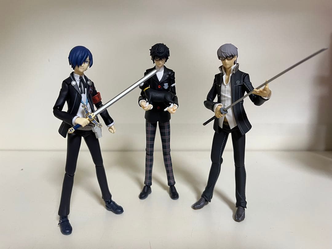 ペルソナ フィギュア 結城理 鳴上悠 雨宮蓮 figma