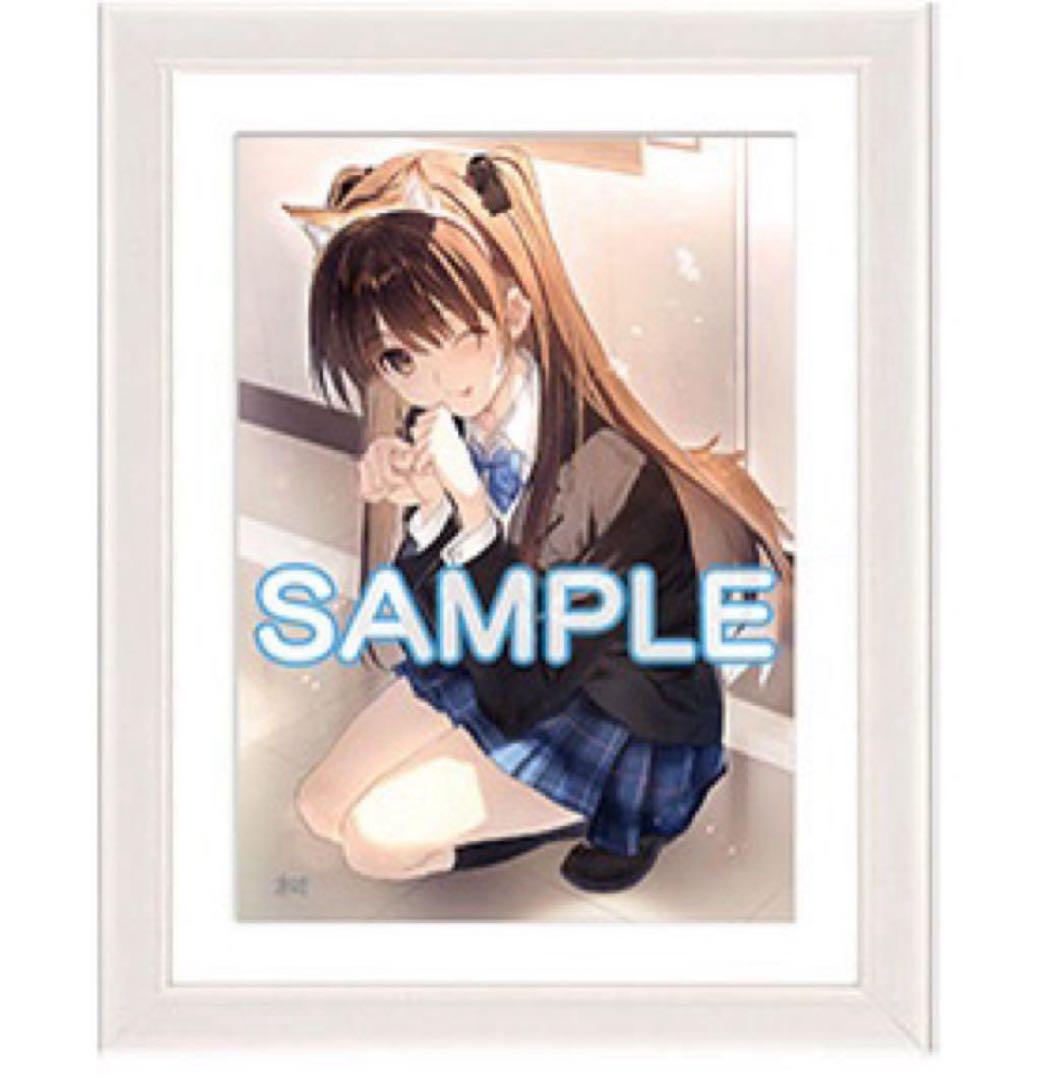 WHITE ALBUM2　複製サイン入り　複製原画　小木曽雪菜　大アクアプラス祭