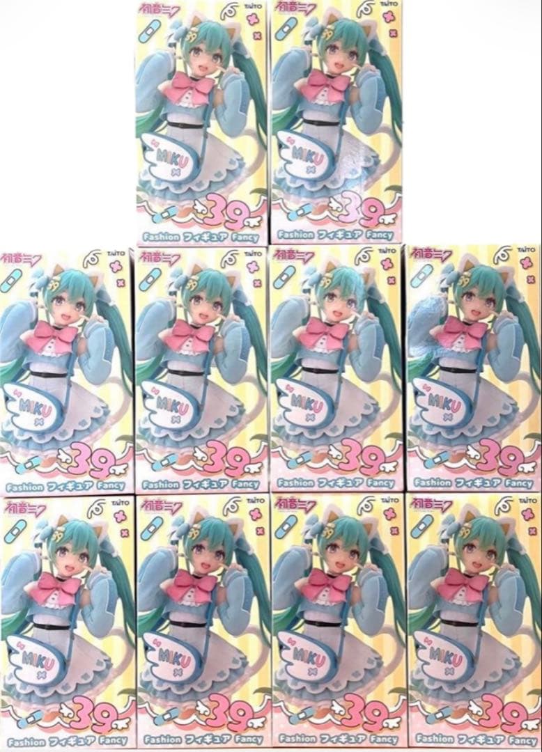 初音ミク Fashion フィギュア Fancy 10個セット