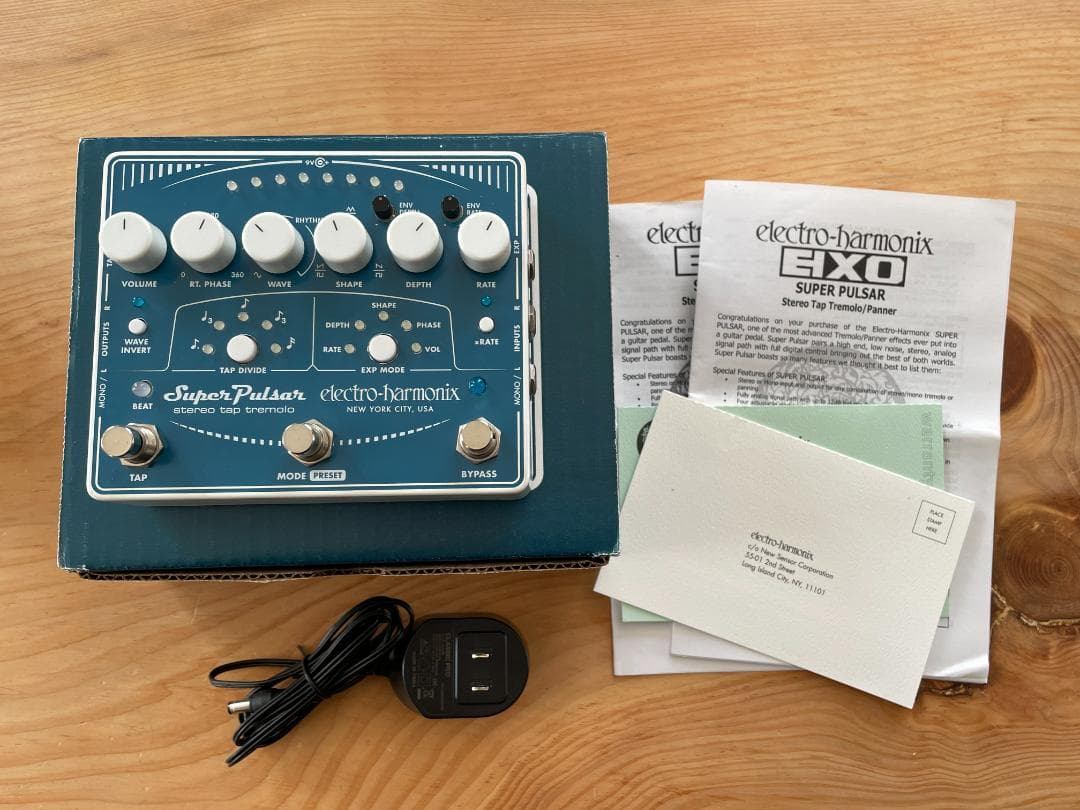 ELECTRO-HARMONIX SUPER PULSAR トレモロ