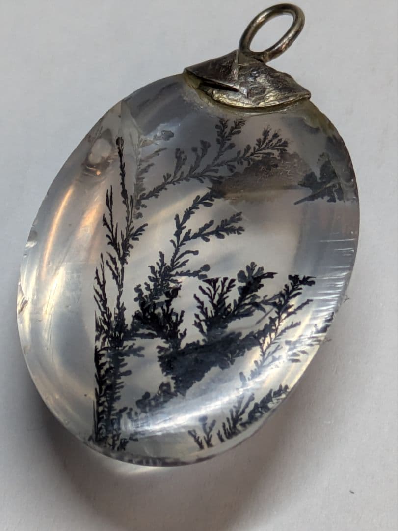 デンドリティッククォーツ ペンダントトップ ビンテージ デンドライト