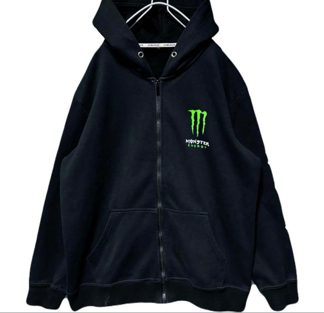 希少 】モンスターエナジー パーカー - メルカリ
