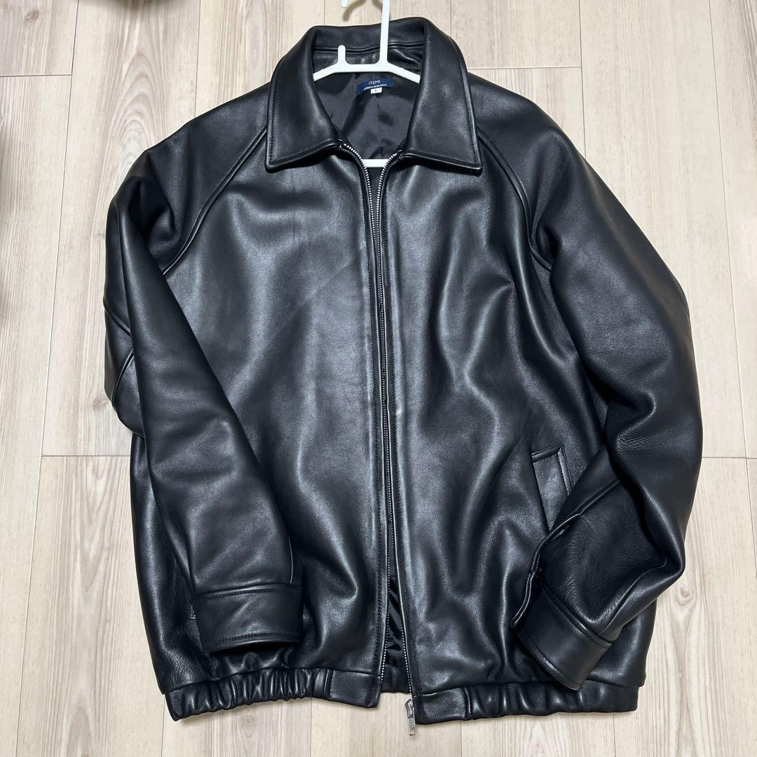 ラムレザー ZIP UP ジャケット ITEMS URBAN RESEARCH ラムレザー ZIP UP ジャケット ITEMS URBAN RESEARCH - メルカリ