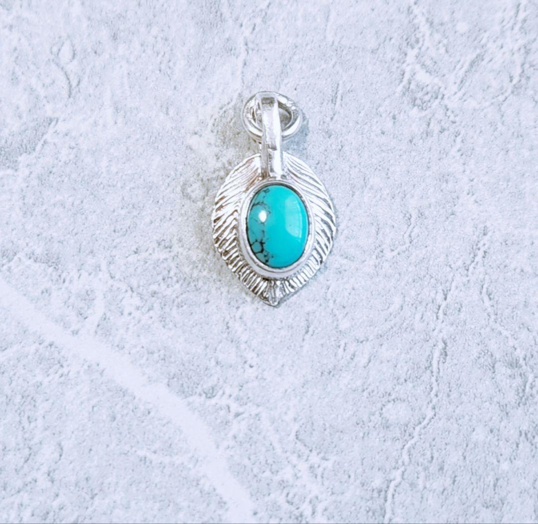 【 mayumi】ファーストアローズ　ターコイズ ハートペンダント