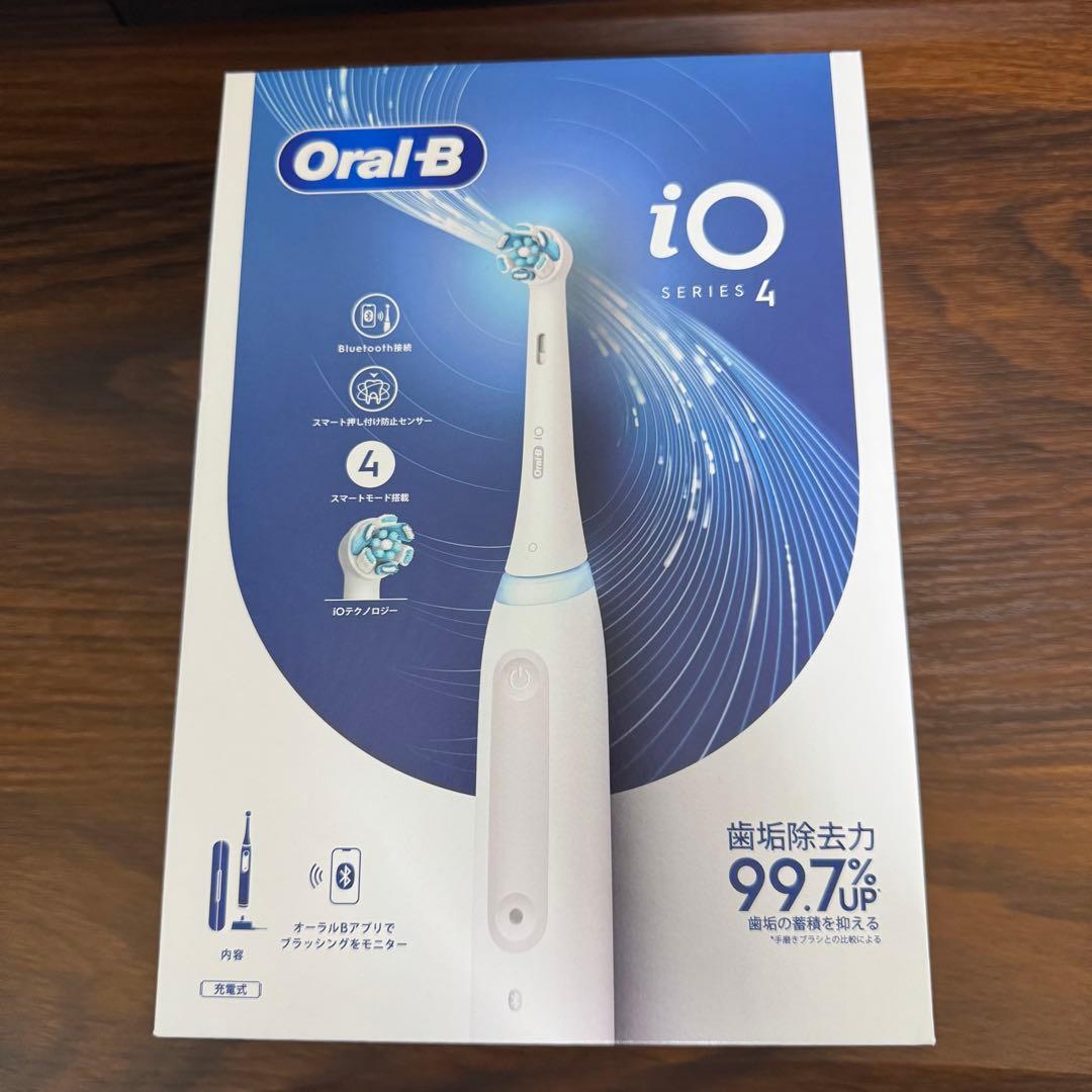 ブラウン 電動歯ブラシ オーラルB iO4 s4トラベルケース付き ホワイト 楽天市場】ブラウン オーラルB 電動歯ブラシ iO4 クワイトホワイト