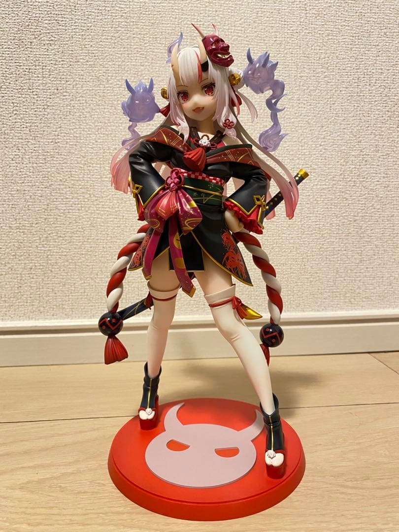 百鬼あやめ　1/7スケールフィギュア　にぱぁ顔パーツ付き