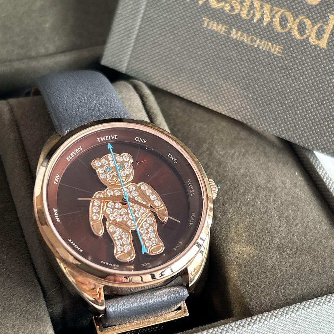 ヴィヴィアン ウェストウッド クレイジーベア 腕時計 希少未使用級 ブルーアイ