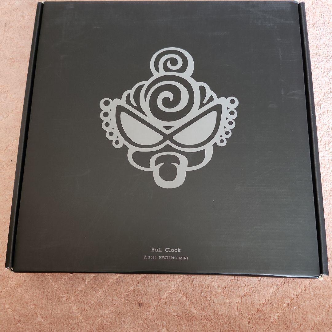 HYSTERIC MINI 壁掛け時計　赤 HYSTERIC MINI ヒステリックミニ ヒスミニビッグフェイス壁掛け時計赤