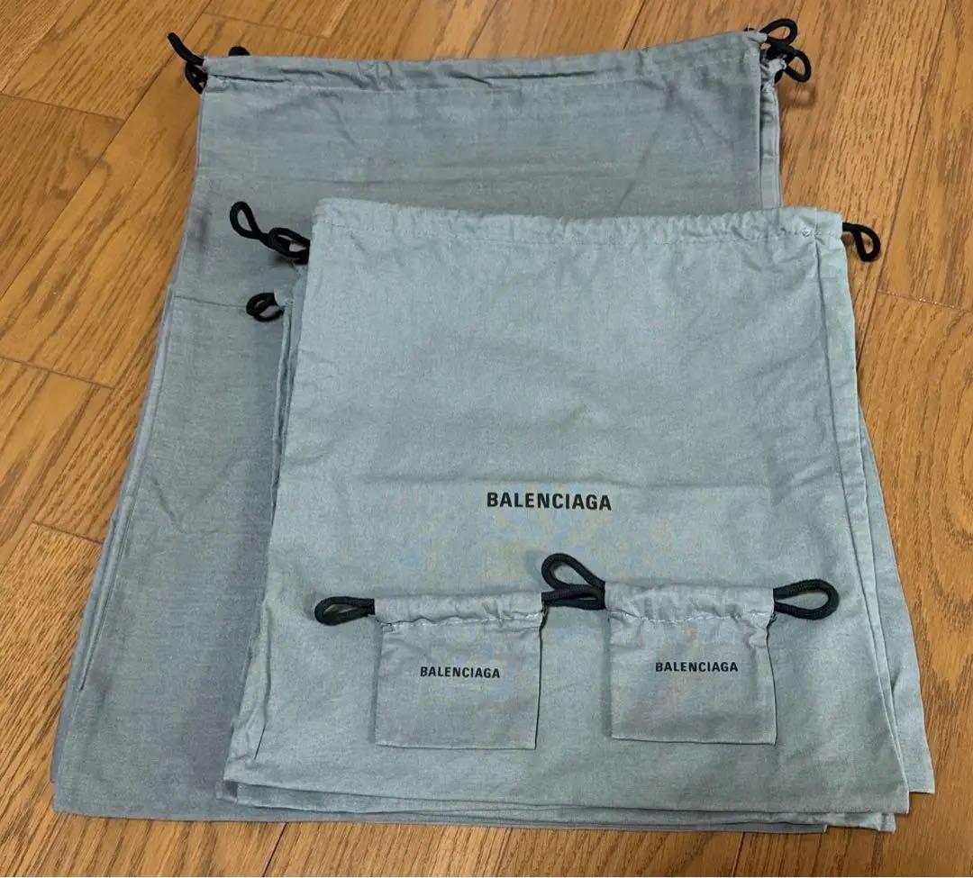まとめ売り　BALENCIAGA バレンシアガ　保存袋　巾着　小物入れ　グレー BALENCIAGA バレンシアガ 保存袋 空箱 グレー巾着袋｜Yahoo!フリマ（旧