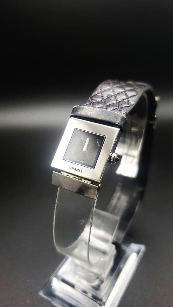 A*m様 CHANEL クォーツ 腕時計 ブラック