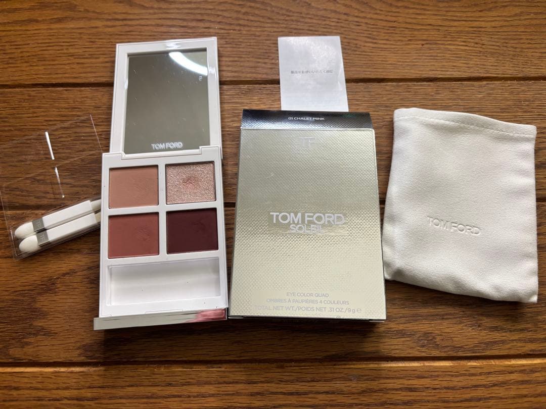 トムフォード　01SN ソレイユ アイカラークオード シャレーミンク