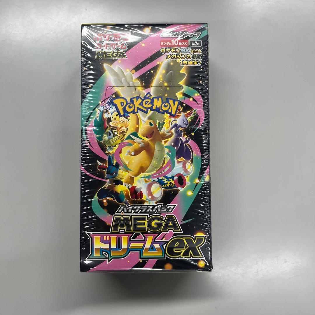 ポケモンカードゲーム MEGAドリームex 未開封