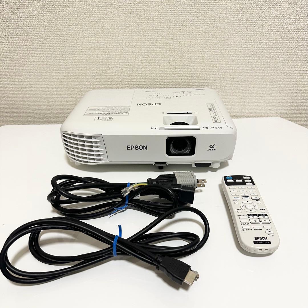 【使用42時間】EPSON プロジェクター EB-W06 ほぼ未使用 極美品