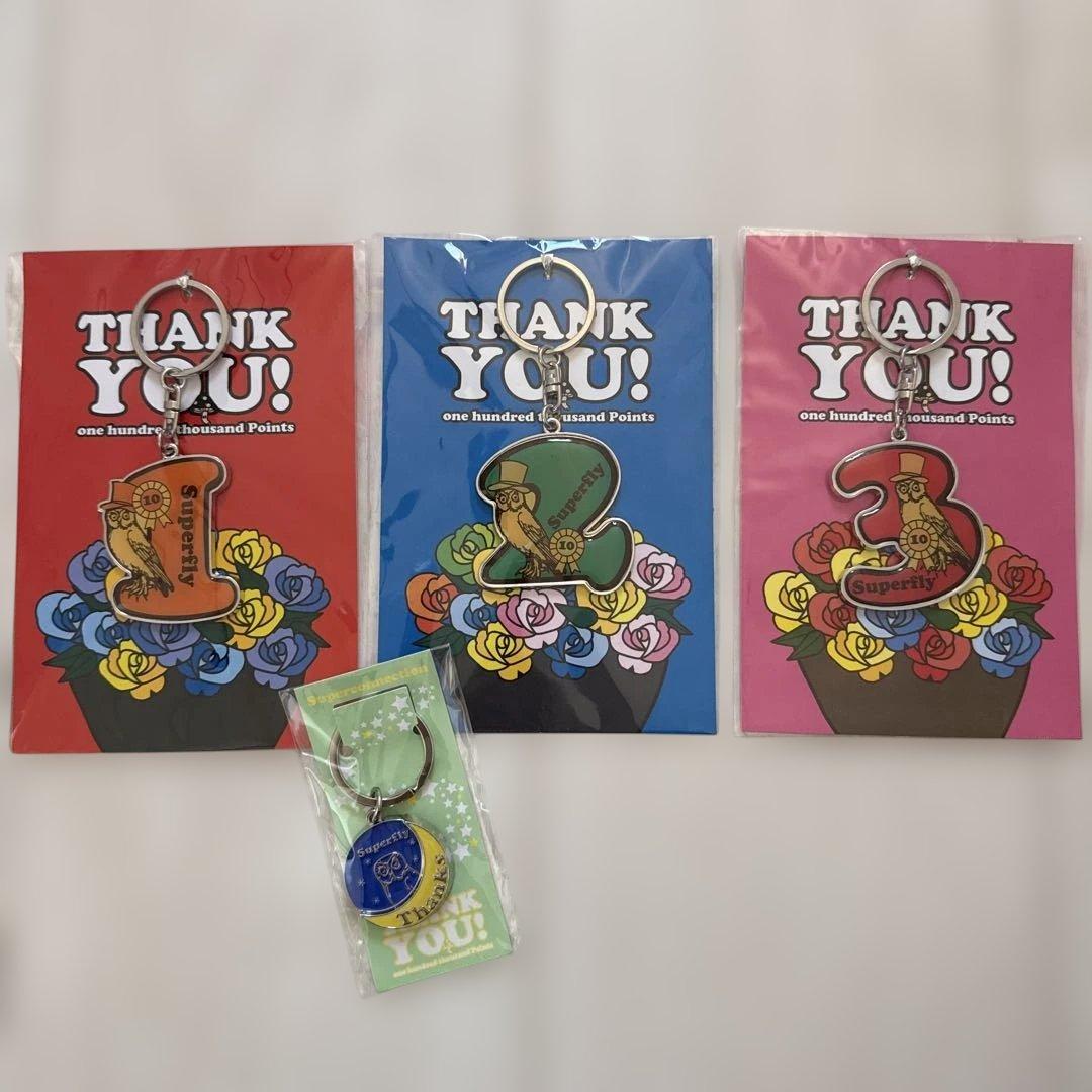 Superfly サンクス会員限定　キーホルダー サンコイチアクリルキーホルダー【10set】 | UNIFACTORY ユニ