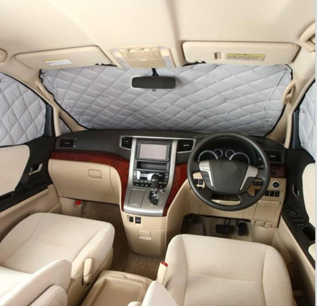 車中泊に!Aizu タウンエースS４００系バン用マルチシェード全面窓分 マルチシェード|アイズの高断熱サンシェード|タウンエースバン S400系