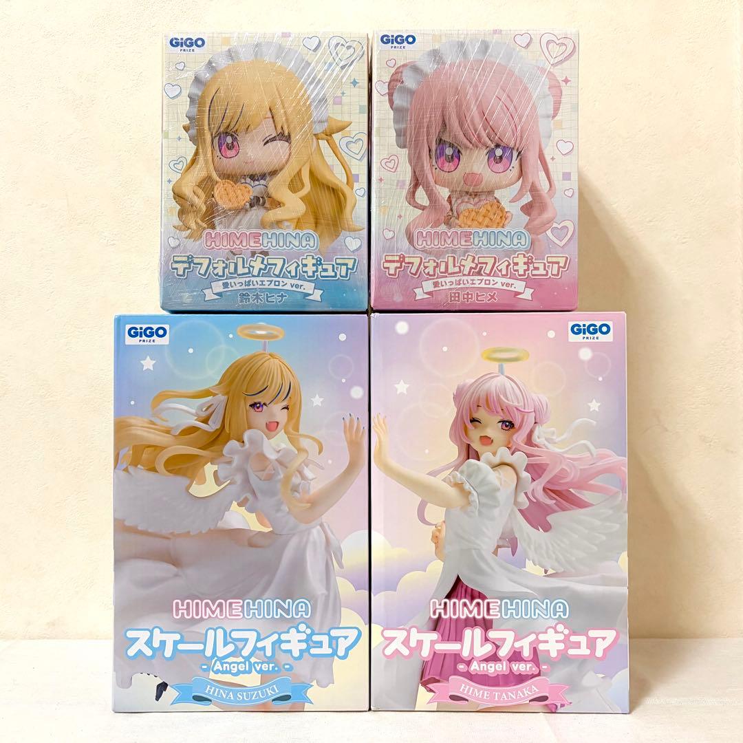 【HIMEHINA】フィギュア GiGO限定 田中ヒメ、鈴 木ヒナ 4点セット
