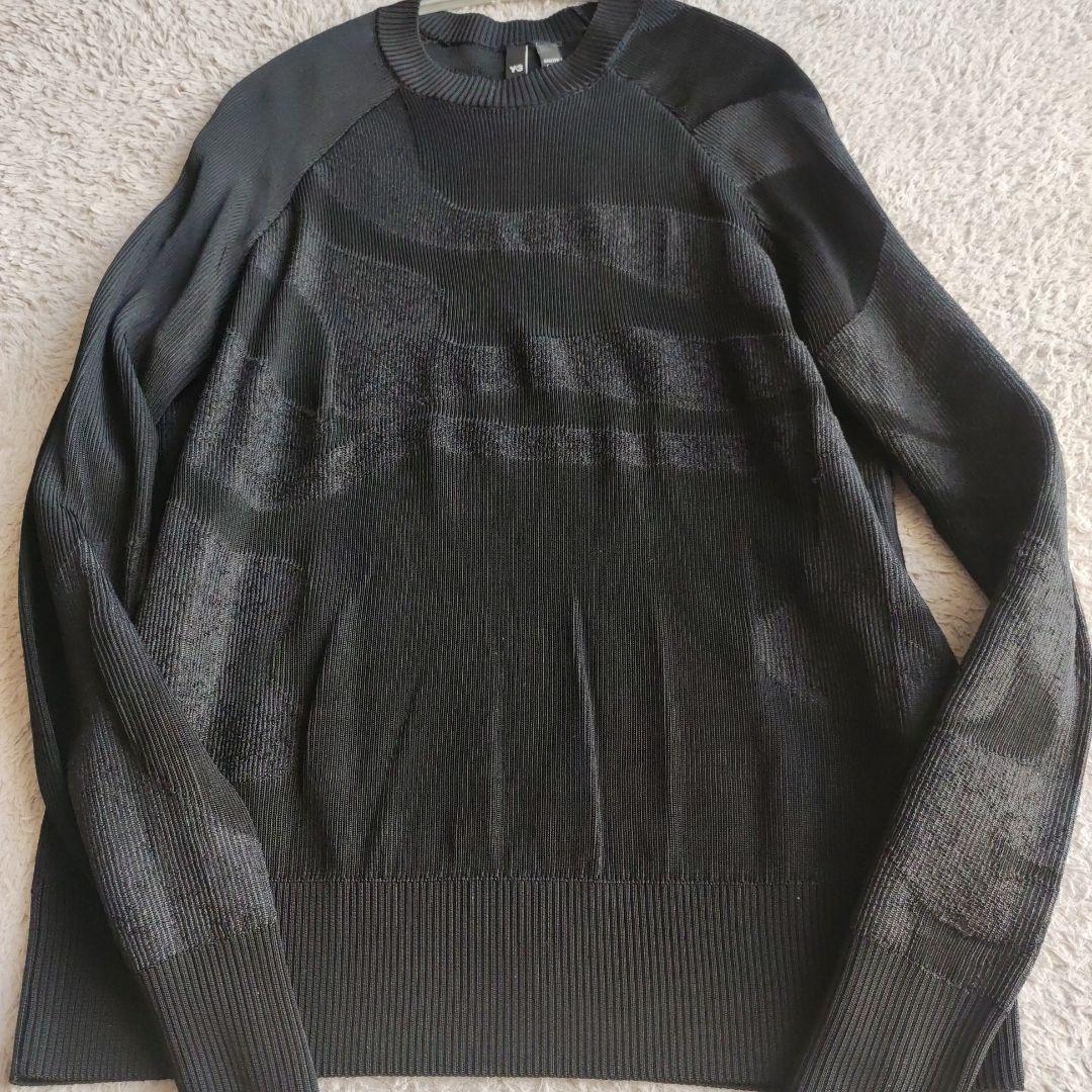 Ｙ-3 ブラックニットセーター