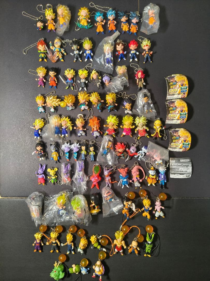 ドラゴンボール UDM ストラップ キーチェーン フィギュア まとめ売り