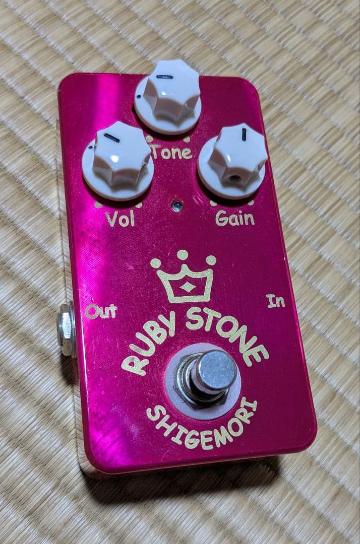 SHIGEMORI Ruby Stone ギターエフェクター