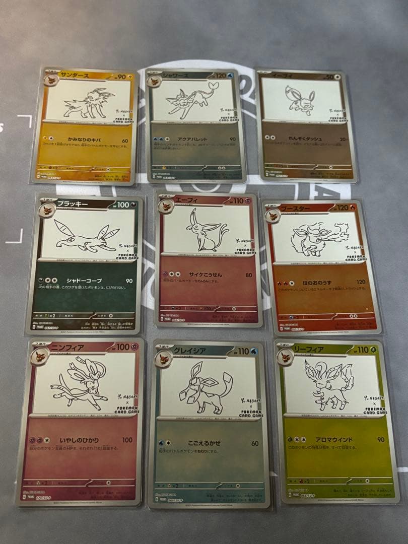 Yu NAGABA プロモ　ブイズ　イーブイ　ブラッキー