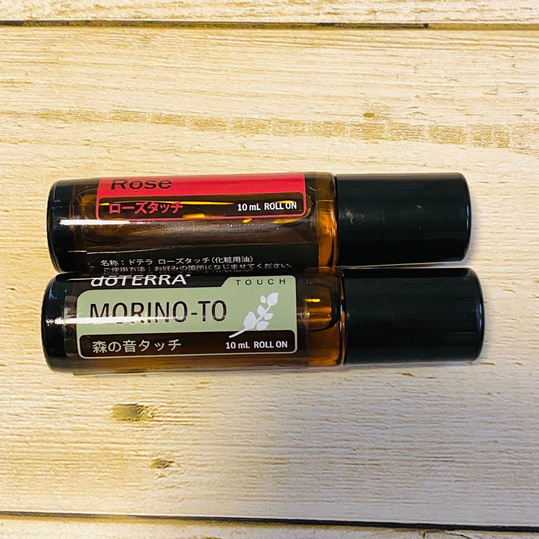 【新品未開封】 ドテラ　ローズタッチ　森の音タッチ　セット