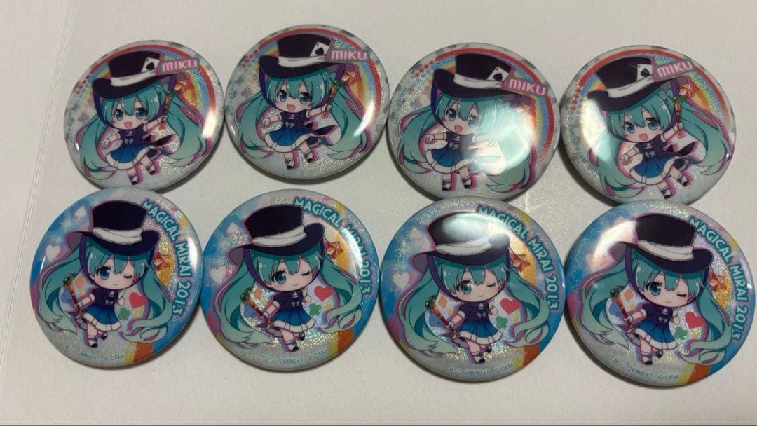 初音ミク 缶バッチ マジカルミライ 2013 - メルカリ