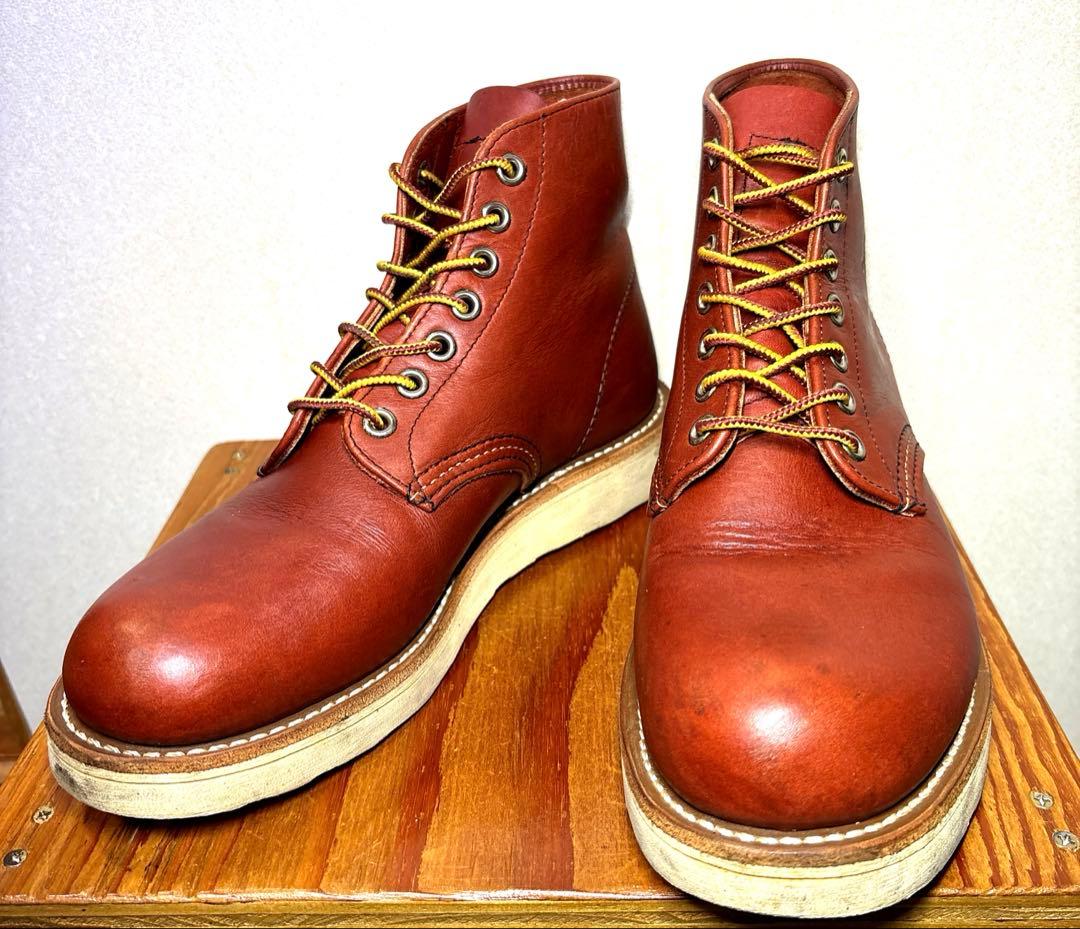 RED WING 8166 US5.5D プレーントゥ クラシックラウンド