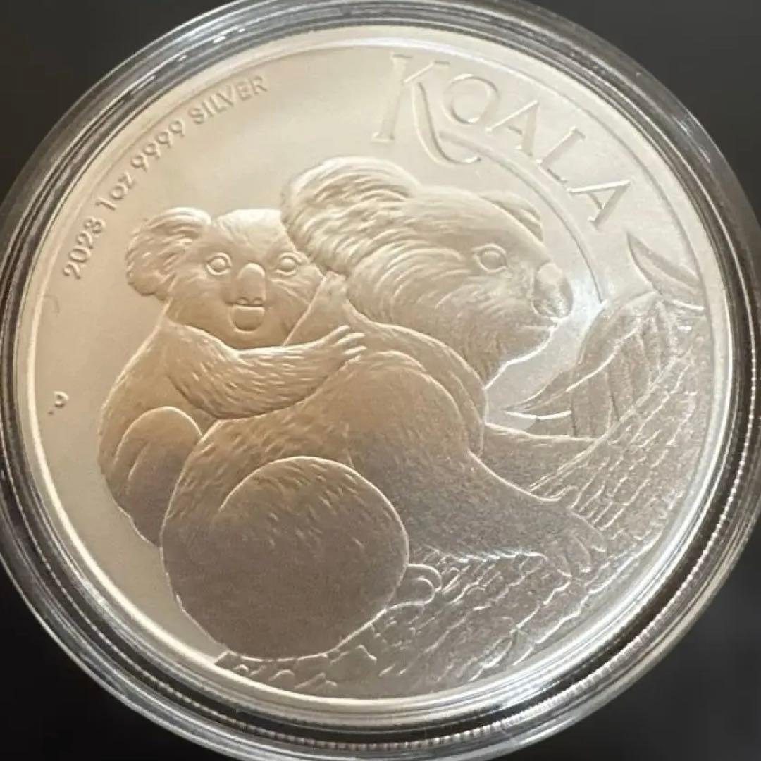 2023年　オーストラリア　コアラ銀貨　1オンス カプセル付き