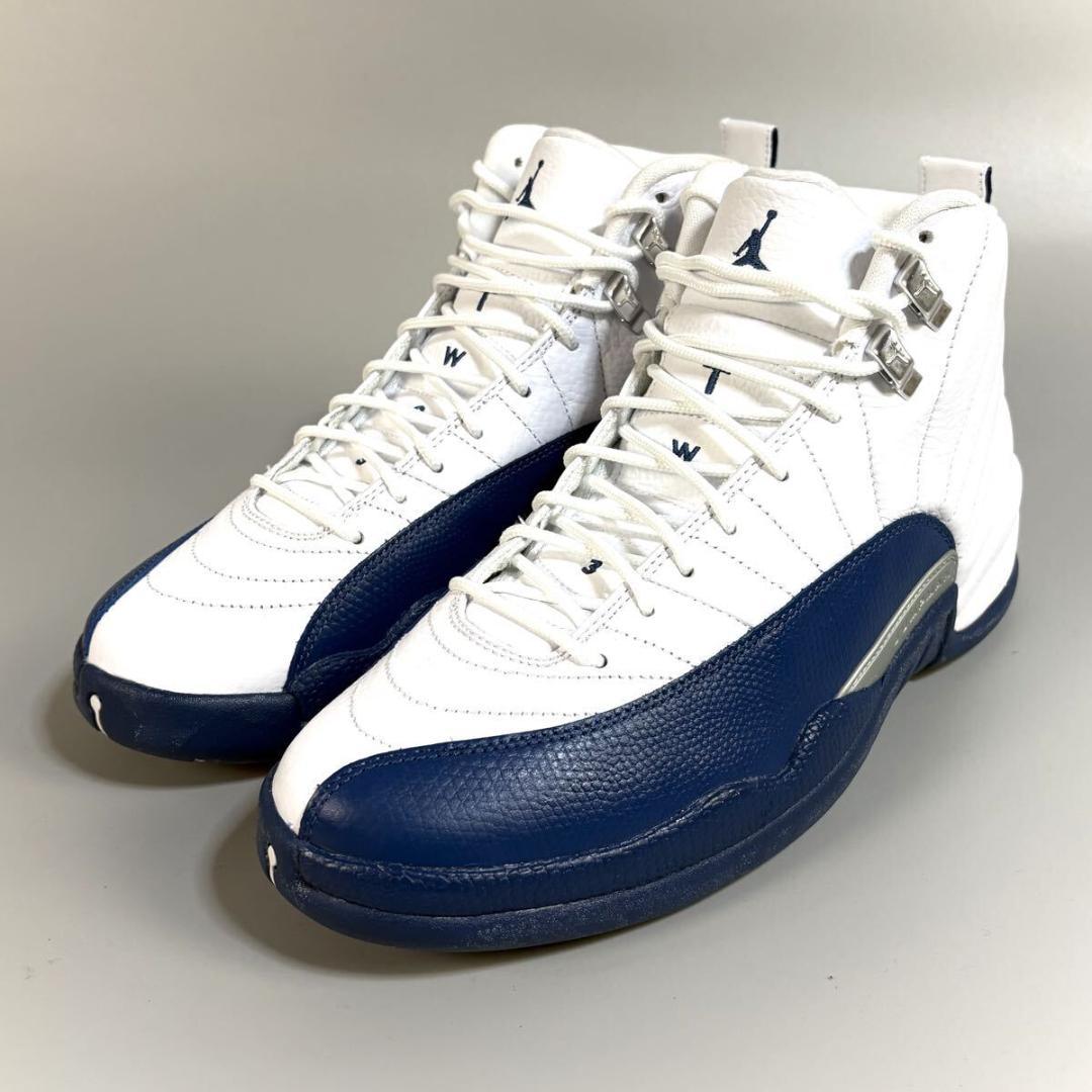 【未使用】NIKE JORDAN12 ブルー スニーカー 27.5cm 元箱付き