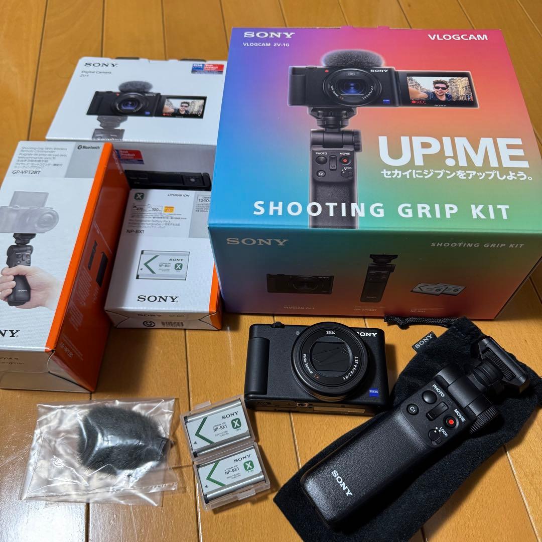 【極美品】 完品 VLOGCAM ZV-1G シューティンググリップキット 楽天市場】vlogcam zv-1g シューティンググリップキットの通販