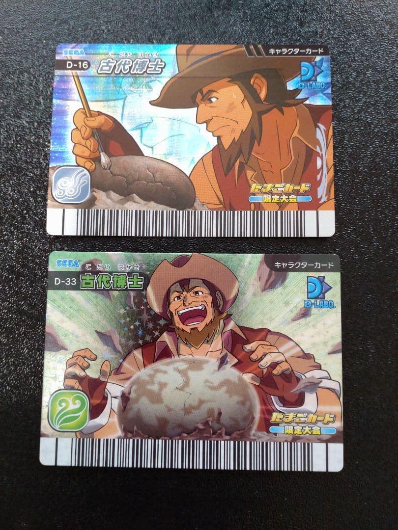 恐竜キング 優勝カード 未記入 2枚セット